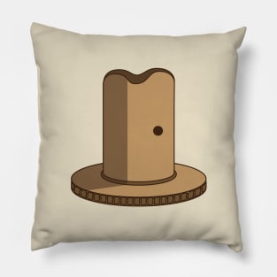 Big Cardboard Cowboy hat Pillow