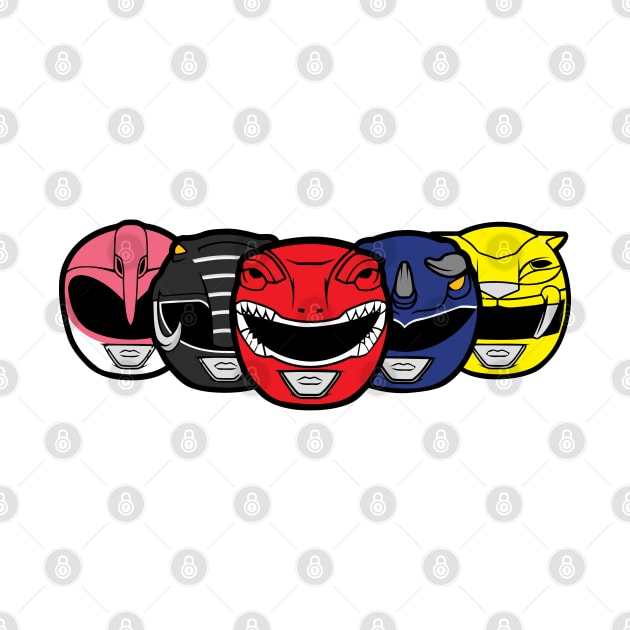 Power Rangers by bonekaduduk