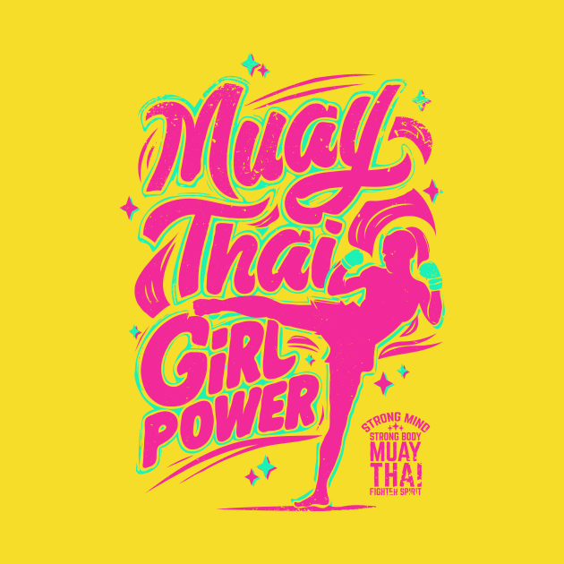 Muay Thai Girl Power - Female Thai Boxing by emmjott