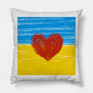 Support Ukraine Pillow