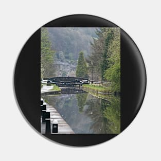 Canalside Reflections Pin