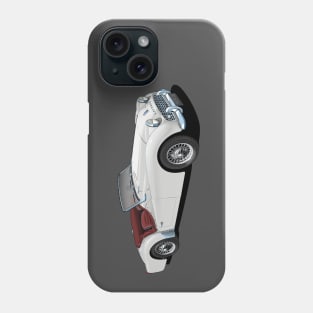 Triumph TR3 in white Phone Case