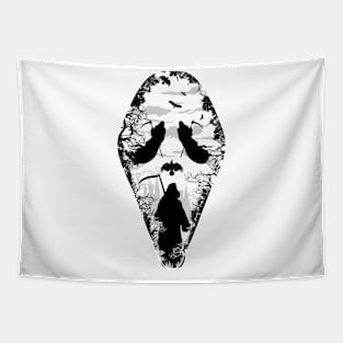 Reaper scream horror Tapestry