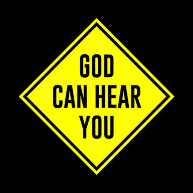 God Can Hear You - Christian - Phone Case