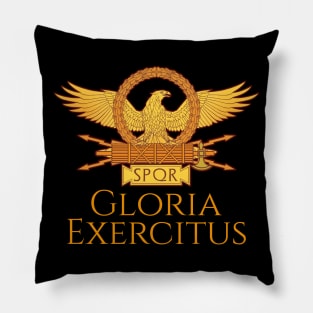 Ancient Roman Eagle SPQR Legionary Aquila Gloria Exercitus Pillow