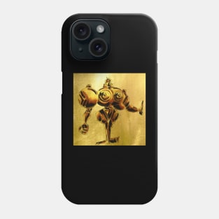 golden huitzil in iconic japan dogu knight beast Phone Case