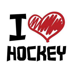 I Love Hockey T-Shirt