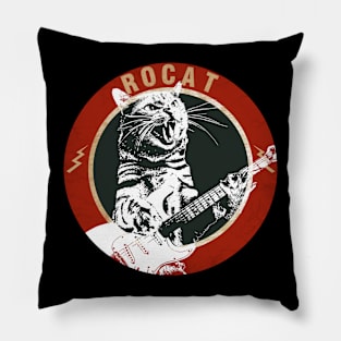 RoCat Guitar art Pillow