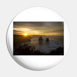 Gog and Magog from the 12 Apostles, Port Campbell National Park, Victoria, Australia. Pin