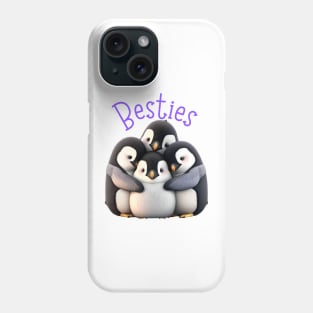 Cute Best Friend Penguins Phone Case