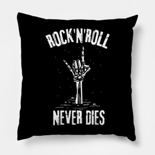 Rock'n'Roll Never Dies Pillow