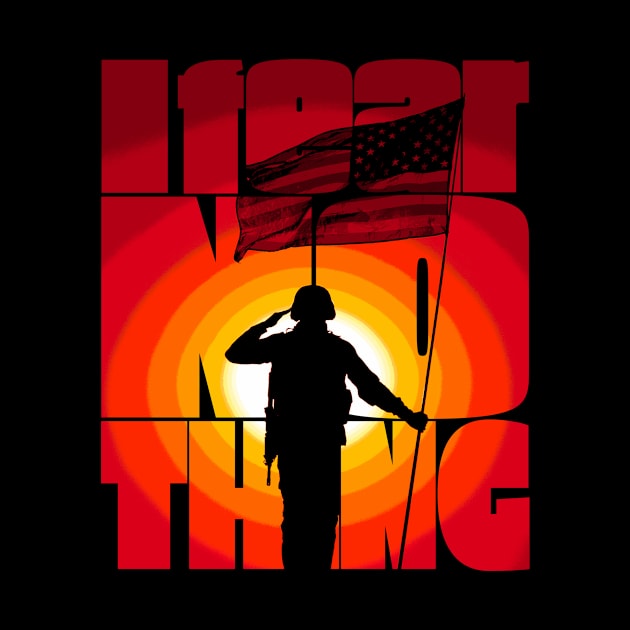 I Fear Nothing Soldier Silhouette by Getmilitaryphotos