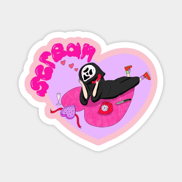 Scream- Date Night Magnet by SchlockHorror