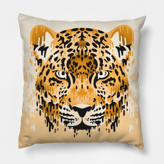 leopard Pillow by KindSpirits