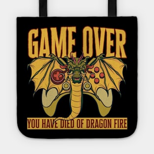 Funny PC Gaming Lover Dragon Console Gamer Tote