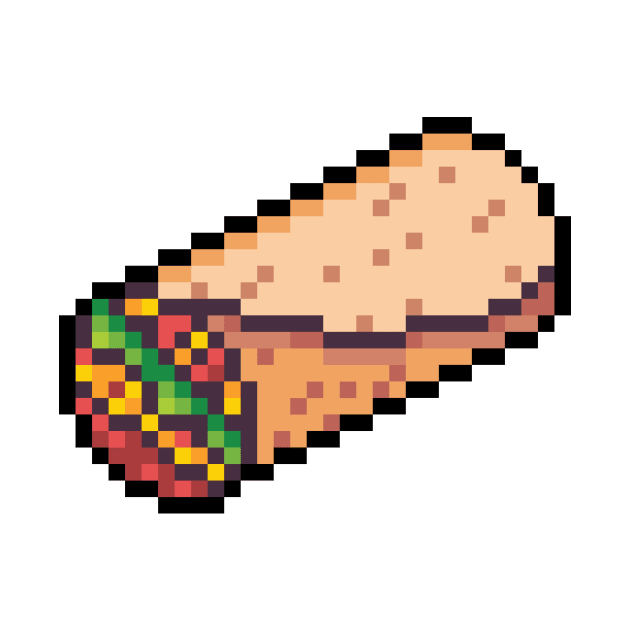 Pixel Burrito by imlying