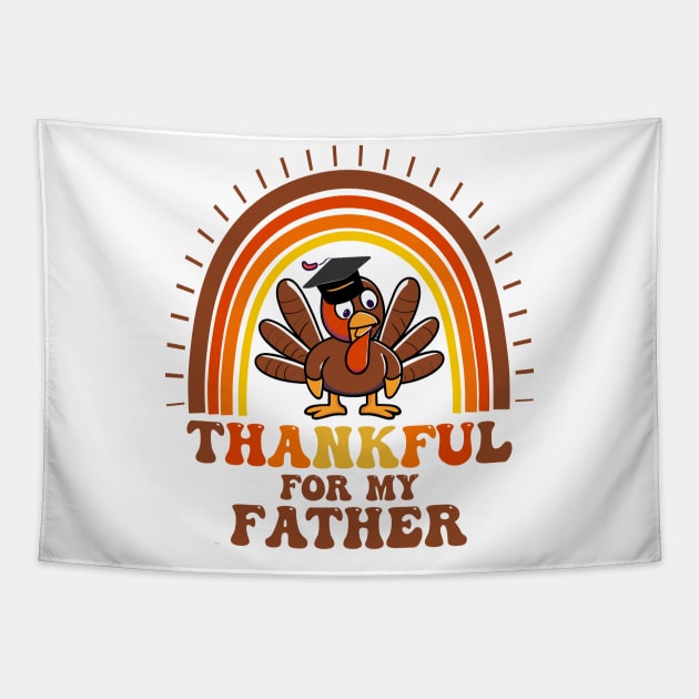 Thankful For My father Tapestry by CosmicCat