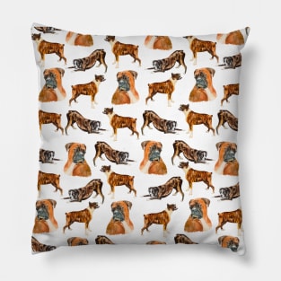 boxer dog Pillow