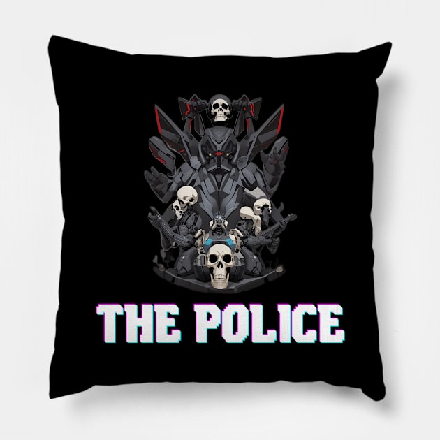 The Police Pillow by Maheswara.Momocats