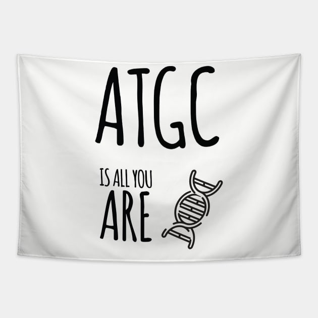 ATGC is all you are Tapestry by AndArte