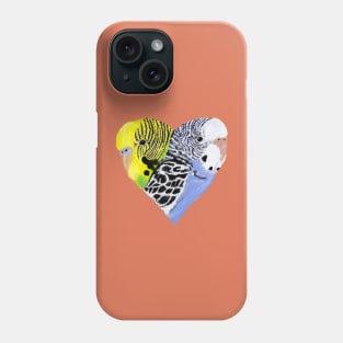 Painted Bird Love Phone Case