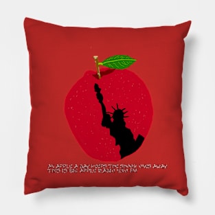 An apple a day keeps the shook ones away Pillow