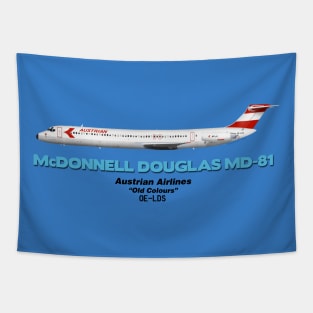 McDonnell Douglas MD-81 - Austrian Airlines "Old Colours" Tapestry