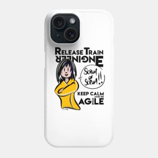 Keep calm an be Release Train Engineer Phone Case