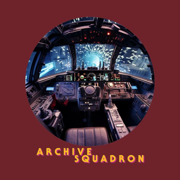 Archive Squadron Cockpit by Archives of the force