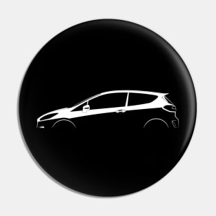 Ford Fiesta ST Mk VII Silhouette Pin