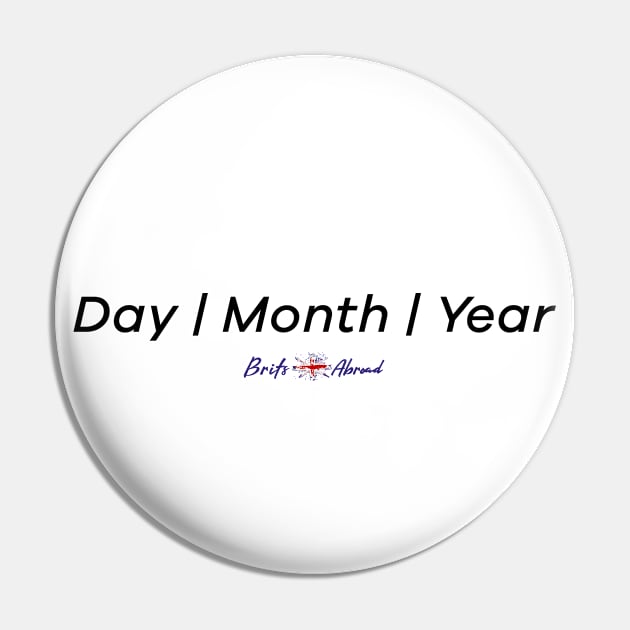 Day Month Year | Date Format | US UK | Brits Abroad Pin by stuartjsharples