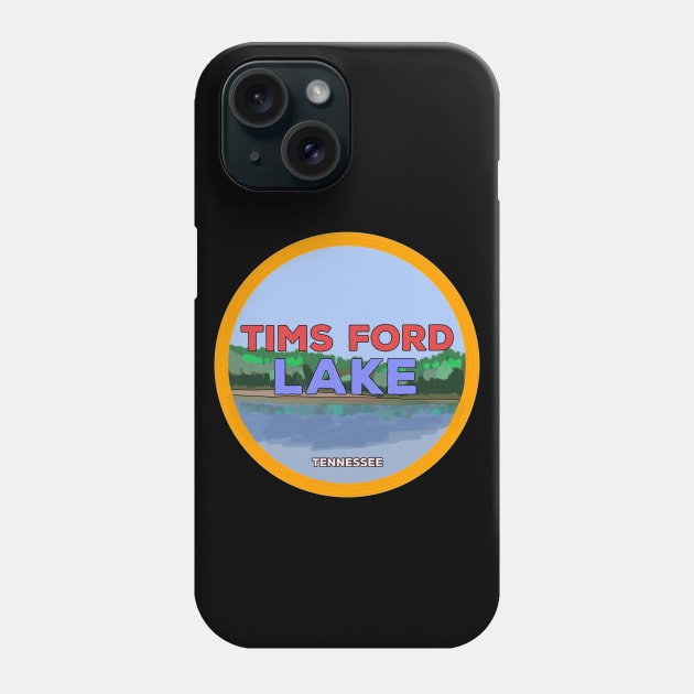 Tims Ford Lake, Tennessee Phone Case by DiegoCarvalho