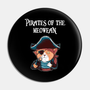 Cat Pirate Pin