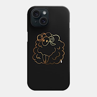 Golden Sheep Phone Case