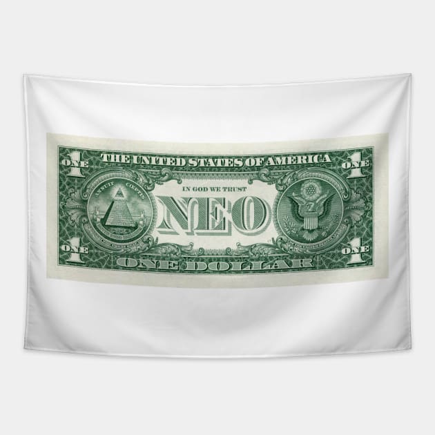 US dollar NEO Tapestry by yosuke