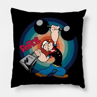 Popeyes Love Triangle Relive the Hilarious Tug-of-War Between Popeyes, Olive Oyl, and Bluto Pillow