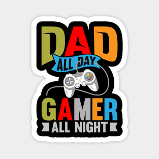 gamer dad gift Magnet