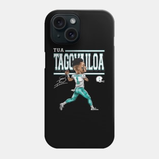 Tua Tagovailoa Miami Cartoon Phone Case