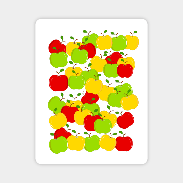 BUNCHES Of Apples. Magnet by SartorisArt1