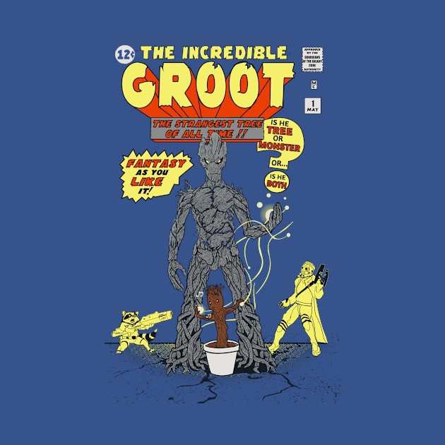 The Incredible Groot by Samiel