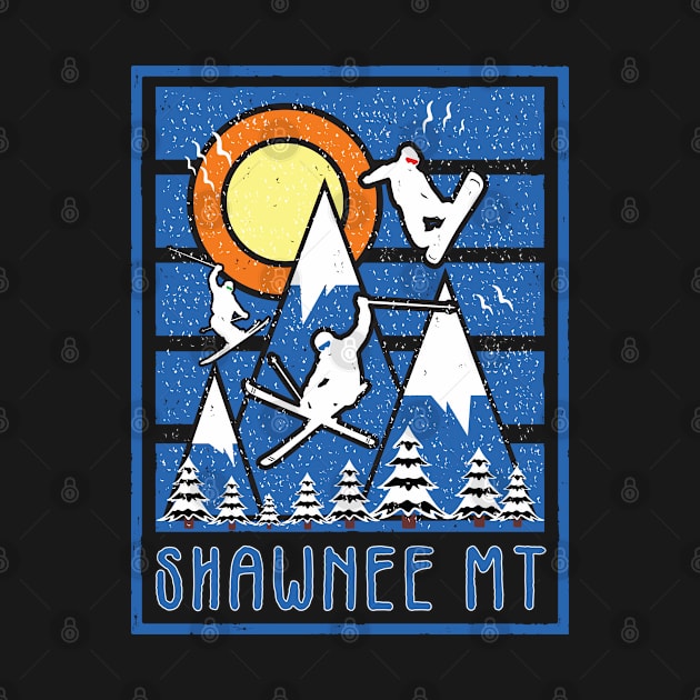 Shawnee Mountain ski resort in Pennsylvania by Niceartshop