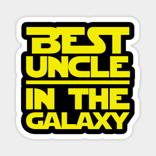 Best Uncle In The Galaxy Magnet