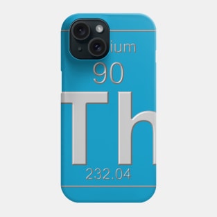 Thorium silver Phone Case