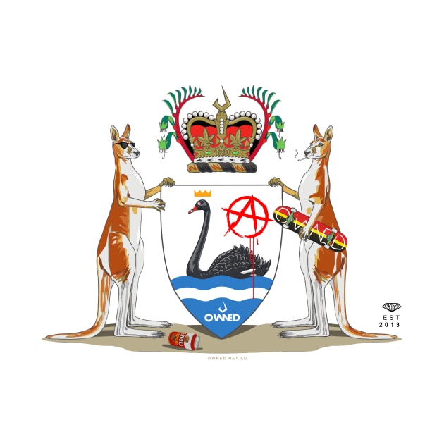 Perth, Australia Coat of arms, well sort of ;) by rolphenstien