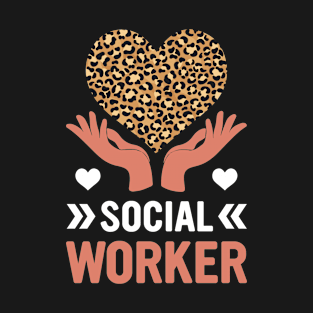 Social Worker Heart T-Shirt