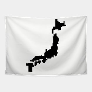 Japan Pixel Tapestry