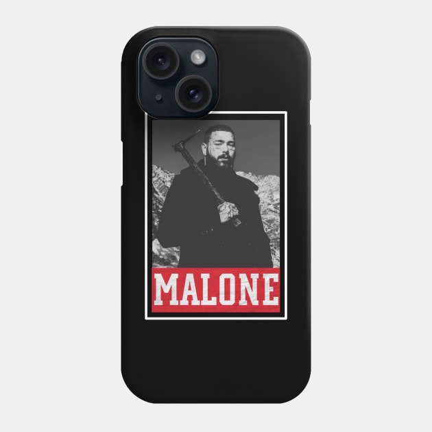 malone Phone Case by one way imagination