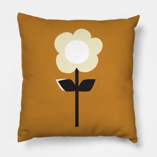 retro flower Pillow