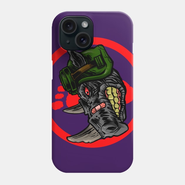 Rocksteady Phone Case by mauchofett