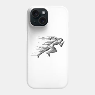 Runner Running Abstract Phone Case